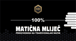 Desktop Screenshot of maticnamlijec.ba